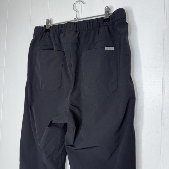 Figs Pro Men’s Tailored Trouser Nurse Scrub Pants Black Size Large Tall - Picture 4 of 6